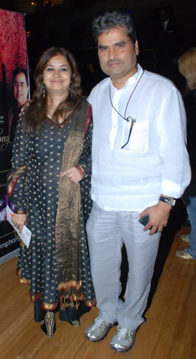 vishal bhardwaj with wife rekha