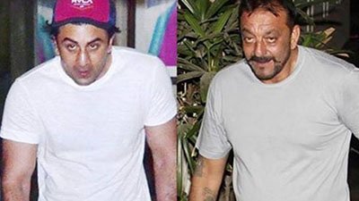 ranbir kapoor beefed up to play his part in sanjay dutts biopic