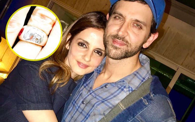 Sussanne Wears Ring On Her Ring Finger. Still Connected To Hrithik?