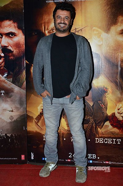 vikas bahl at the special screening of rangoon held for bollywood filmmakers