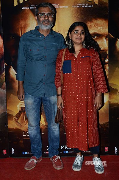 nitesh tiwari at the special screening of rangoon held for bollywood filmmakers