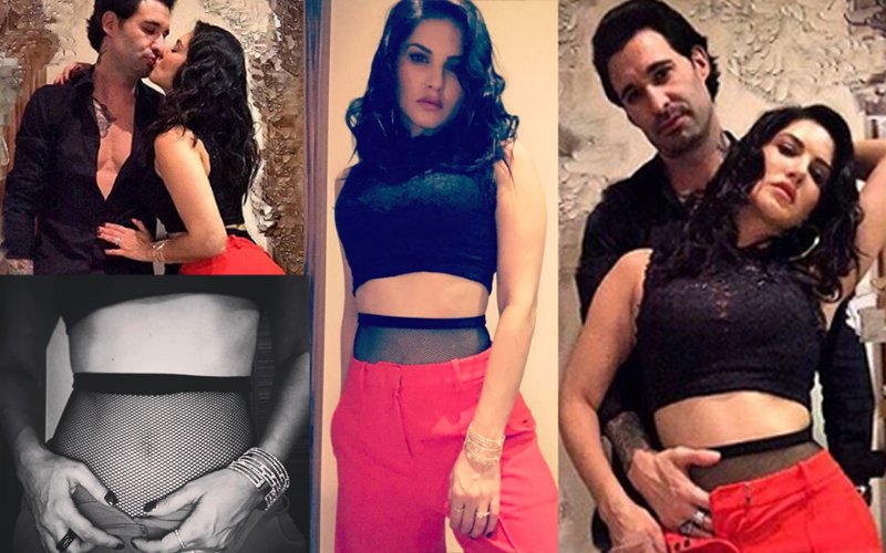 Sunny Leone Unbuttons For Hubby Daniel In Sexy Photo Shoot