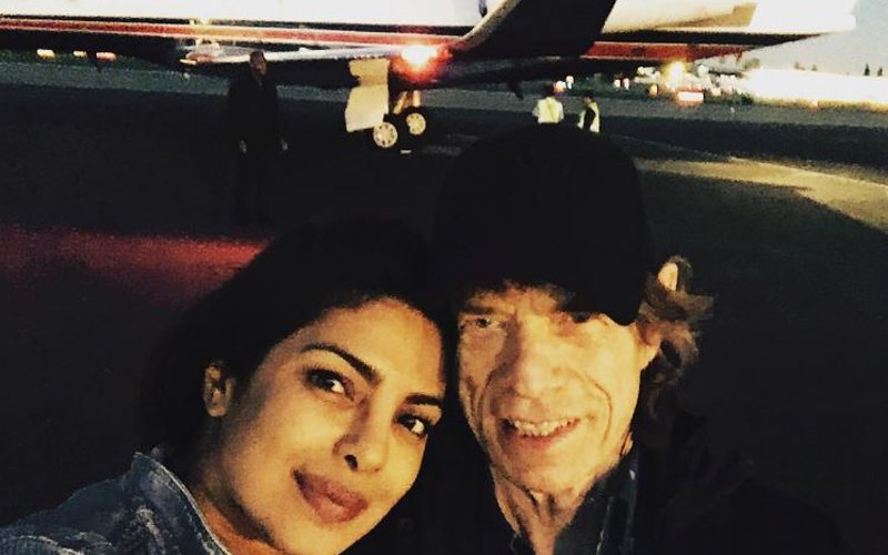 Priyanka Chopra To Attend The Oscars, Poses With Mick Jagger