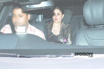 kareena kapoor khan spotted at arbaaz khans party