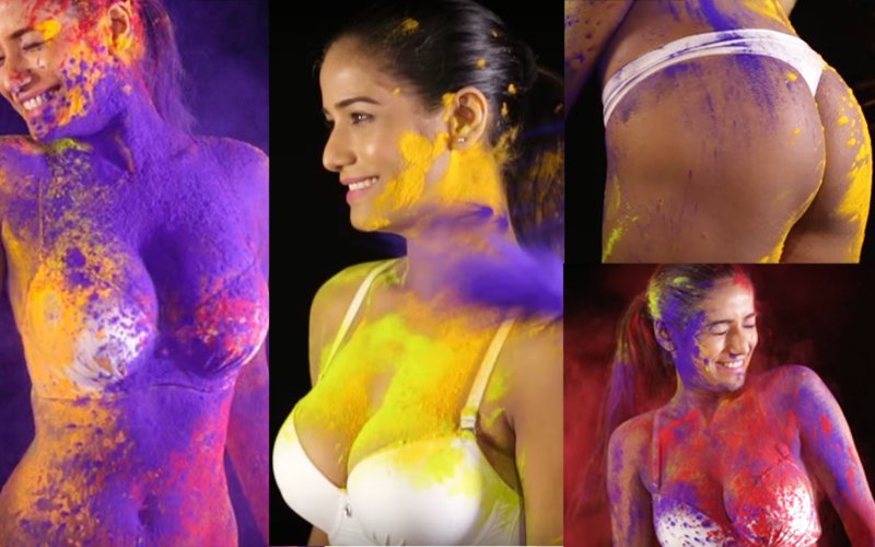 Bollywood Hottie Poonam Pandey's Holi Video:  Obscene Or Brazen?