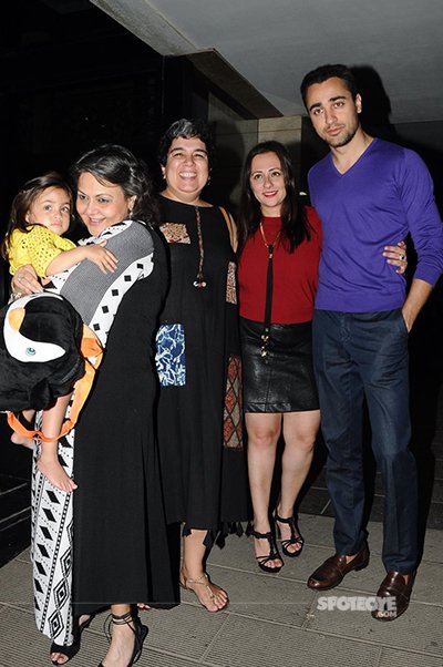 imraan khan and avantika with reena and his child