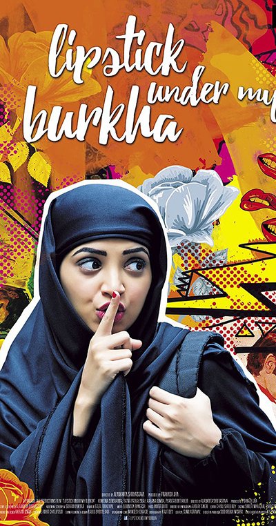 lipstick under my burkha poster