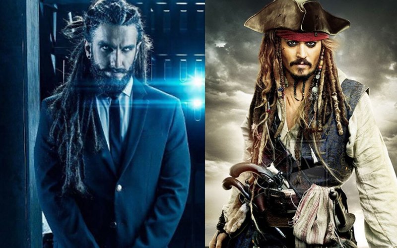 Is Ranveer Singh’s Latest Look Inspired From Johnny Depp’s Pirates Of The Caribbean?