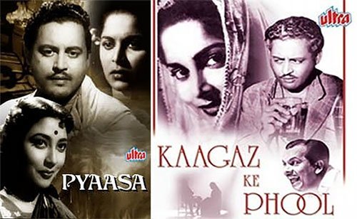 pyasa and kaagaz ke phool movie posters