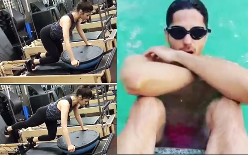 Workout Wednesday: Alia Bhatt Does Jack Rabbit Pilates, Sidharth Malhotra Hits Aqua Gym