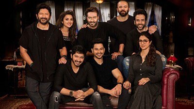 golmaal four photoshoot with the new gang