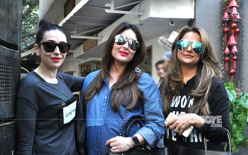 Kareena Kapoor Steps Out For A Ladies' Lunch With Sis Karisma