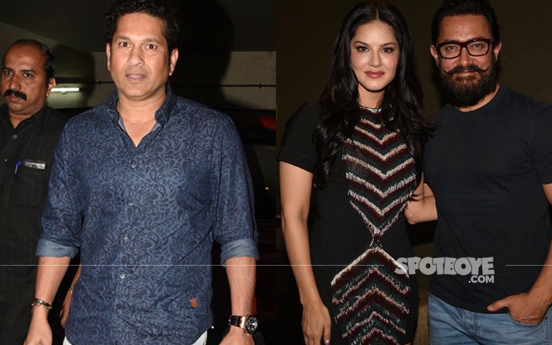 Sachin Tendulkar And Sunny Leone Gather For Special Screening Of Dangal