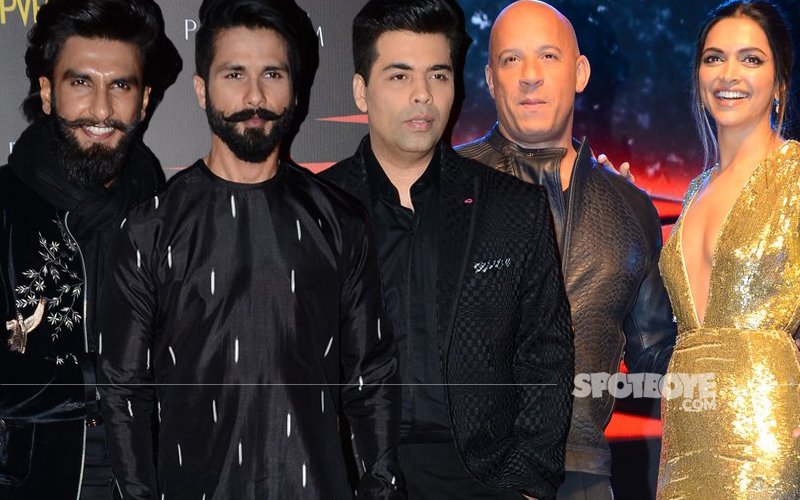 Ranveer, Shahid, Karan Attend The xXx Premiere With Deepika Padukone & Vin Diesel