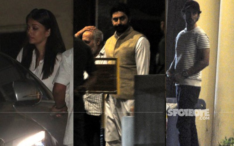 Aishwarya & Abhishek Bachchan, Kunal Kapoor Snapped At Lilavati Hospital