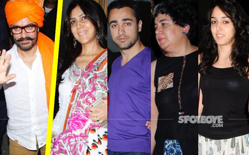 Aamir Khan's Birthday Celebrations: Sakshi Tanwar, Imran Khan, Reena & Ira At The Do