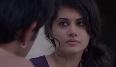 taapsee pannu in a still from running shaadi