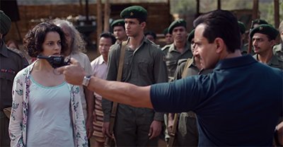 kangana ranaut and saif ali khan in rangoon