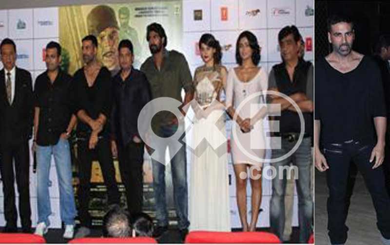 akshay kumar and team baby launches its trailer