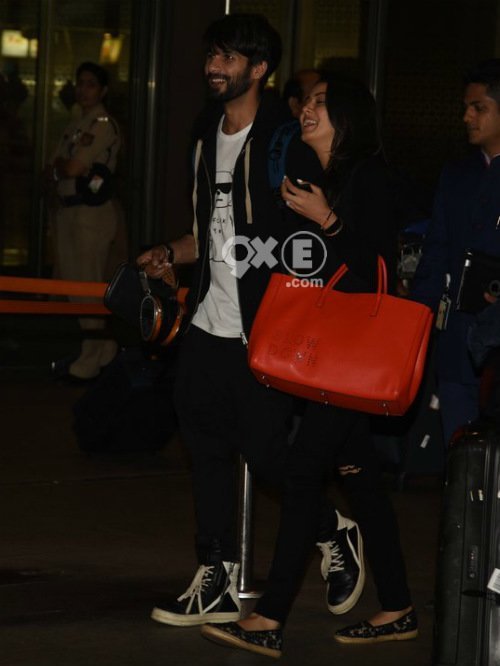 shahid and mira back from honeymoon