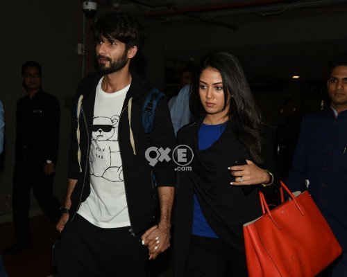 shahid and mira return from london
