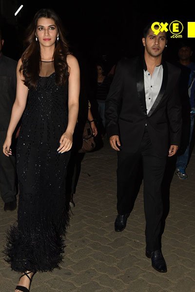 kriti and varun dilwale promotions
