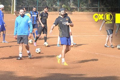 aditya roy kapur joins friendly match