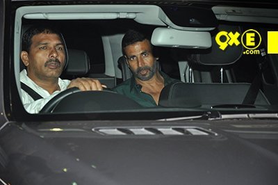 akshay kumar spotted at an event