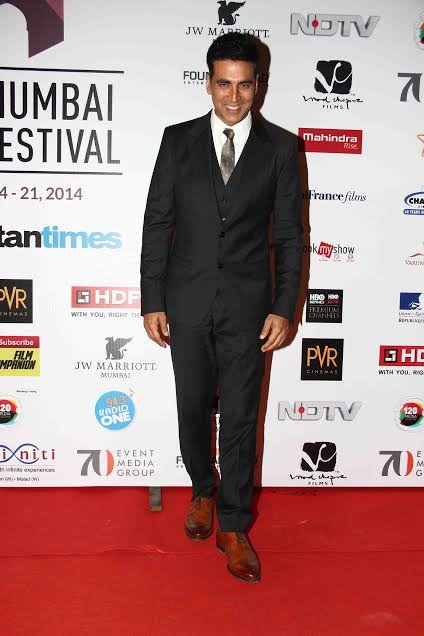 akshay kumar at 16th mumbai film festival