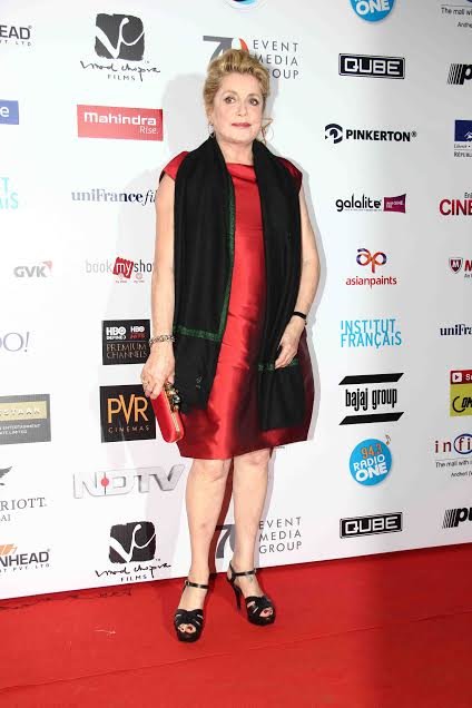catherine denevue at 16th mumbai film festival