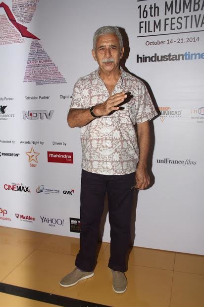 naseerudin shah at 16th mumbai fim festival