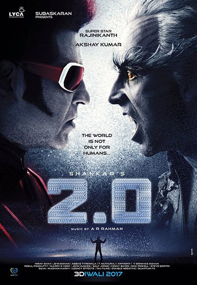 rajnikant and akshay kumar in 2 0