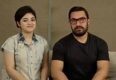 zaira wasim and aamir khan to star in secret superstar