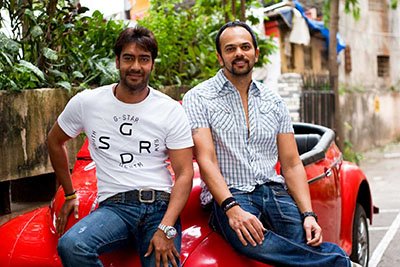 ajay devgn and rohit shetty in golmaal 4