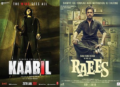 kaabil v s raees box office clash