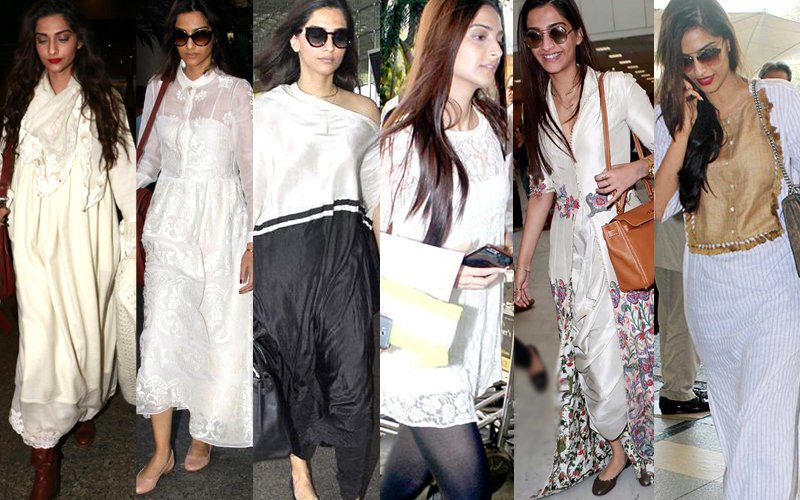 10 Times Sonam Kapoor Proved That WHITE Is Her Favourite Travel Colour