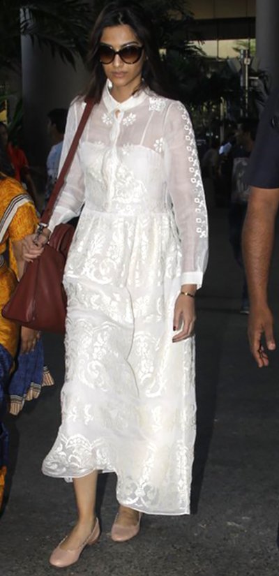in a collared maxi dress by payal pratab sonam kapoor
