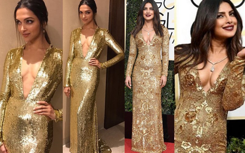 Who Wore The 'Gold' Better? Deepika Padukone Or Priyanka Chopra?