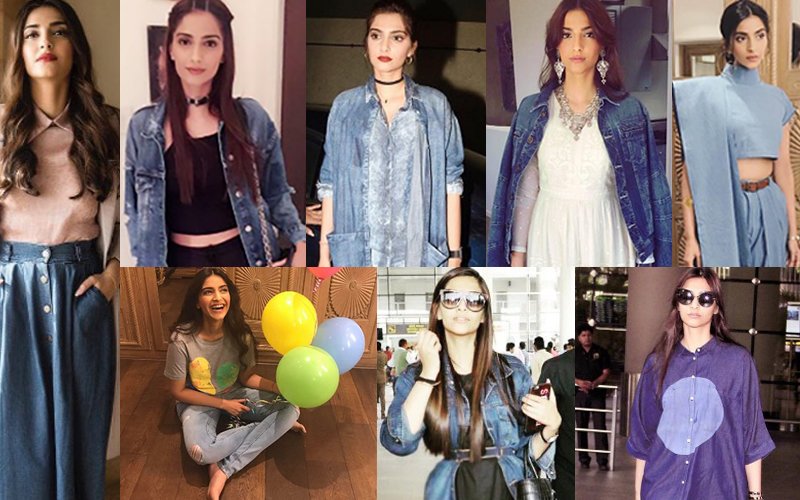 Sonam Kapoor’s 8 Looks That Prove She Loves Being A Damsel In Denim