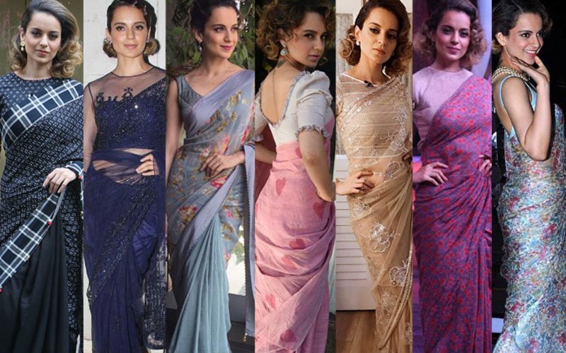 You'll Want To Drape Yourself In Boss Lady Kangana's Saris