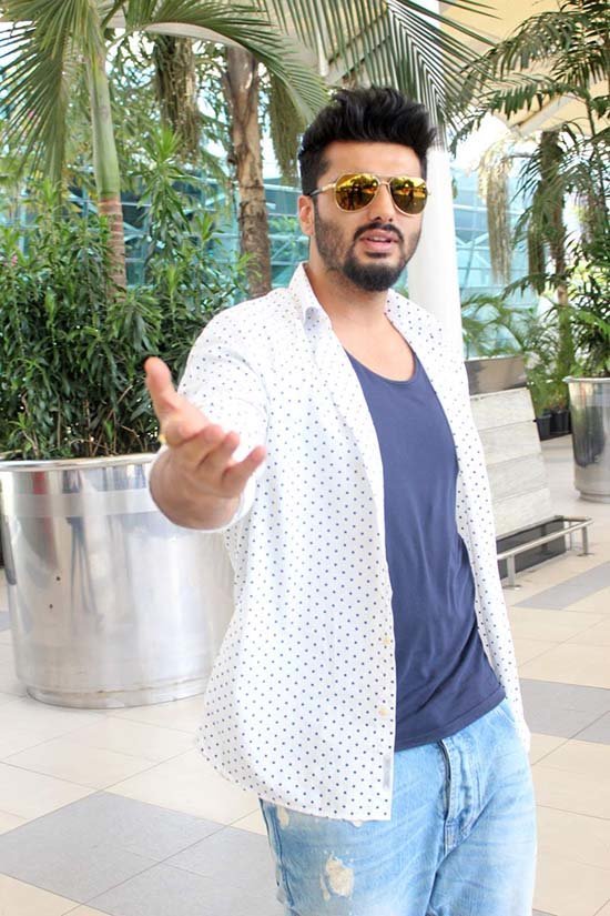 arjun kapoor snapped at the airport