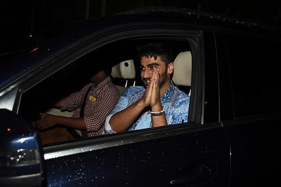 arjun kapoor snapped outside in town