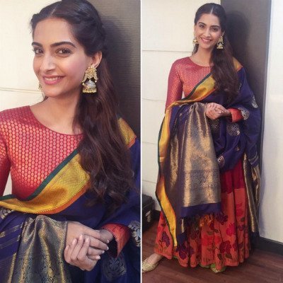 sonam kapoor in a gaurang look