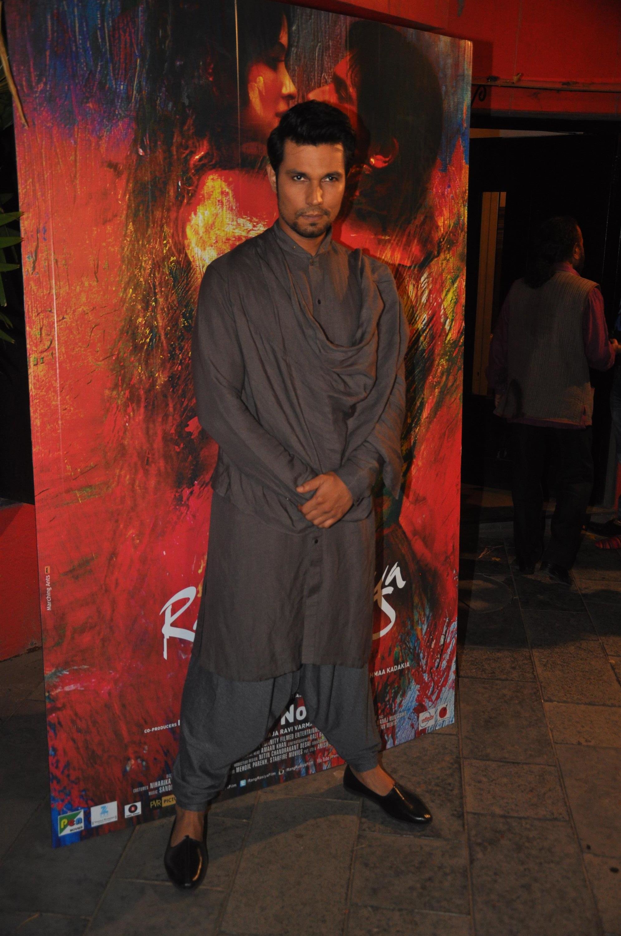 randeep hooda at rang rasiya promotions