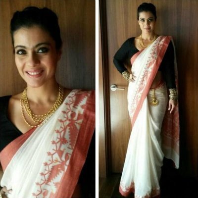 Kajol Is An Epitome Of Elegance In Sophisticated Sarees; See Pics