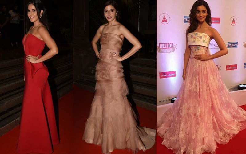 BEST DRESSED & WORST DRESSED At The Hello! Hall Of Fame Awards 2017: Katrina Kaif, Anushka Sharma Or Alia Bhatt?
