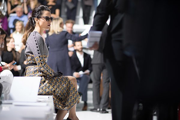 kangana ranaut sat front row at dior show