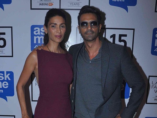 arjun and mehr rampal at lakme fashion week 2015