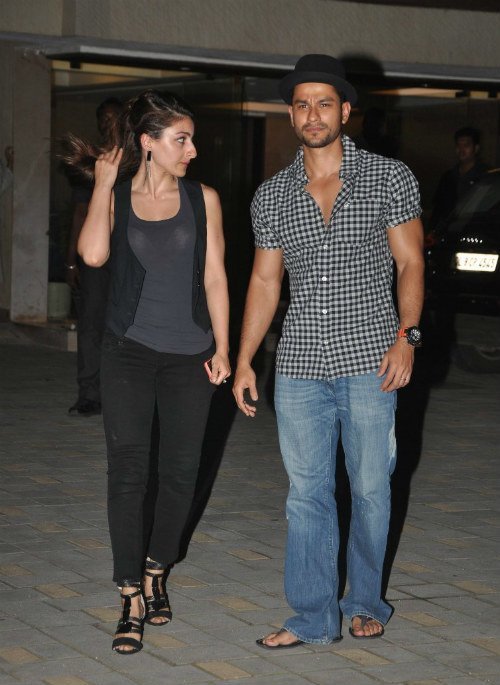 soha ali khan and kunal khemu at arpita khan s birthday bash