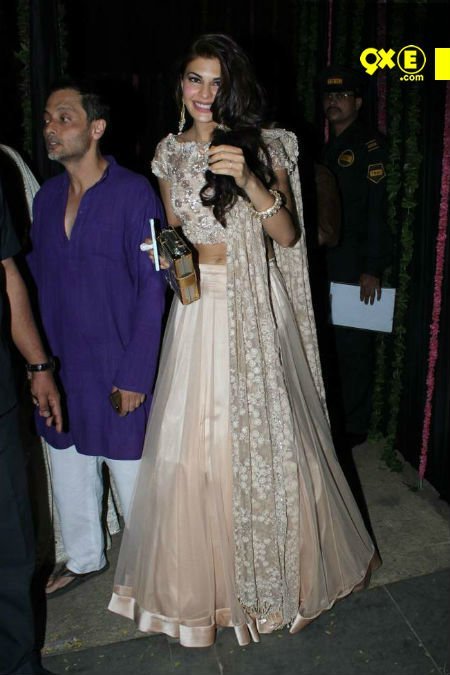 jacqueline fernandez at anil kapoor and bachchan s diwali bash